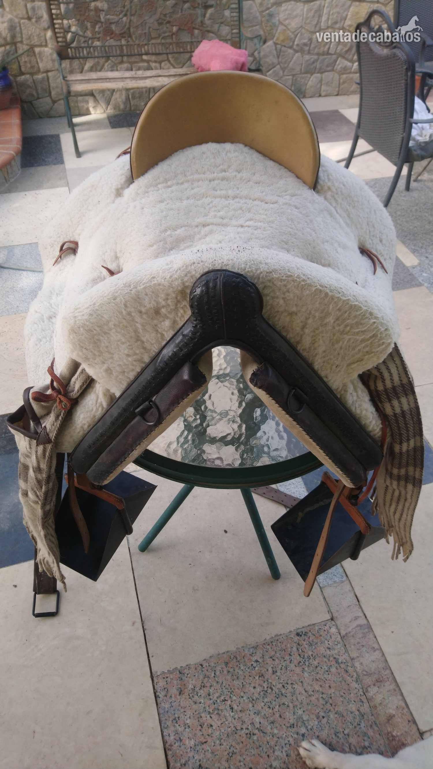 Silla vaquera mixta