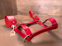 Cabezada de cuadra Lazypony\ Leather horse halter Lazypony
