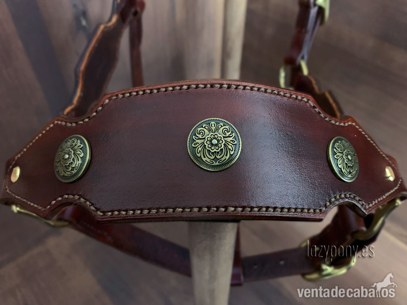 Cabezada de cuadra barroca Lazypony \Baroque horse halter Lazypony