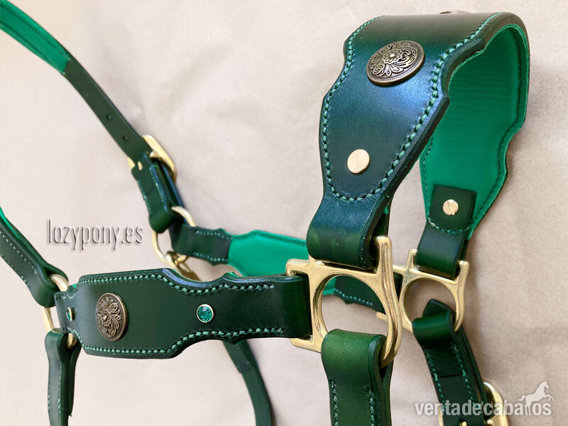 Cabezada de cuadra barroca Lazypony \Baroque horse halter Lazypony 