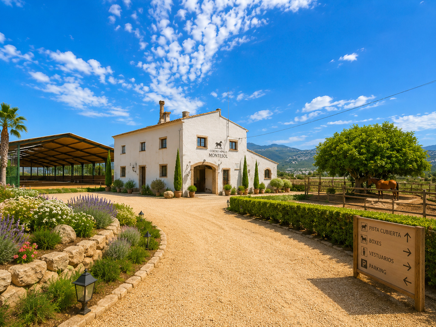 Proyecto ecuestre en junto a Dénia - Finca ecuestre