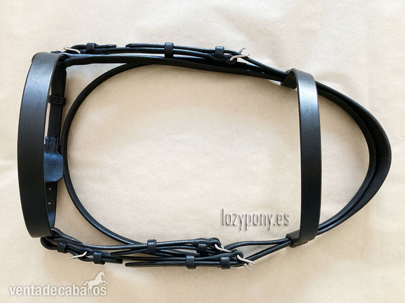 Cabezada Hunter Lazypony \Leather hunter bridle Lazypony - Artículos de hípica