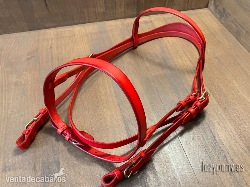 Artículos de hípica - Cabezada Hunter Lazypony \Leather hunter bridle Lazypony in 
